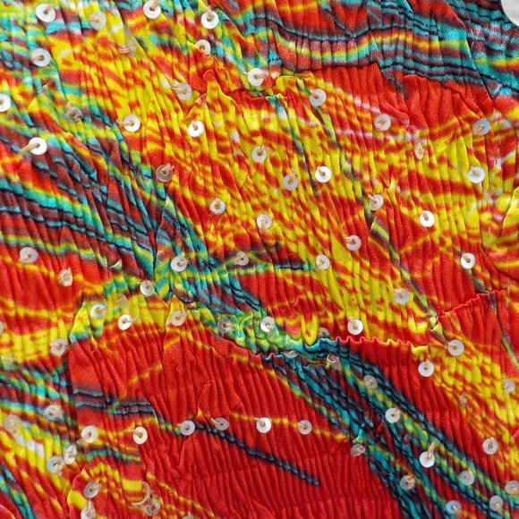 EUC Alberto Makali  Button Front Sleeveless Top SZ S - Picture 10 of 12